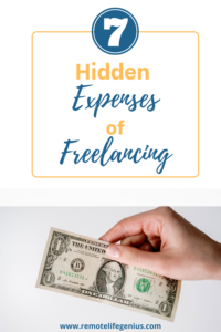 Hidden expenses of freelancing graphic